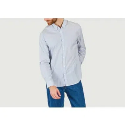 Homecore Tokyo Silk Shirt In Blue