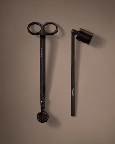 Homecourt Candle Accessory Duo In Black