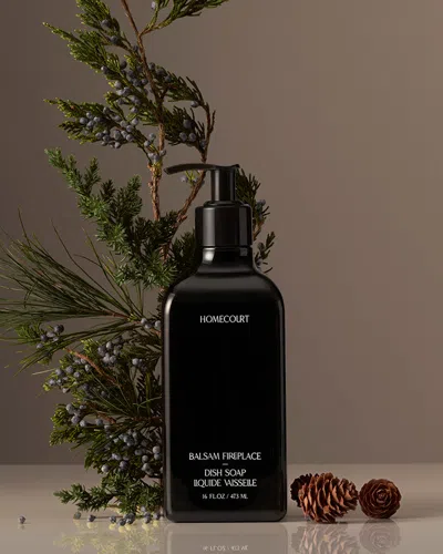 Homecourt Dish Soap - Balsam Fireplace In Black