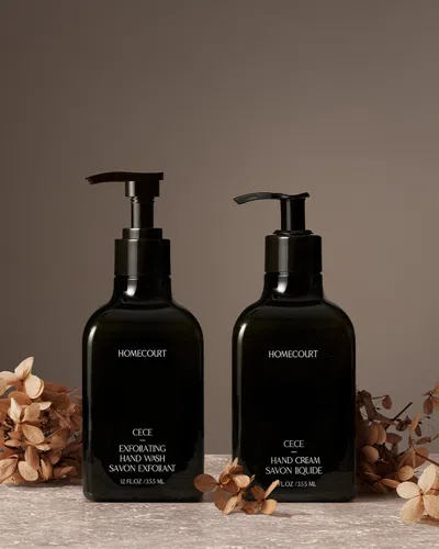 Homecourt Exfoliating Hand Duo In Black