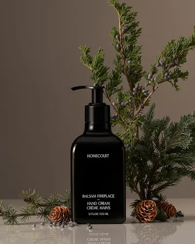 Homecourt Hand Cream - Balsam Fireplace In Black