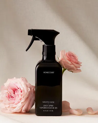 Homecourt Linen Spray - Steeped Rose In Black