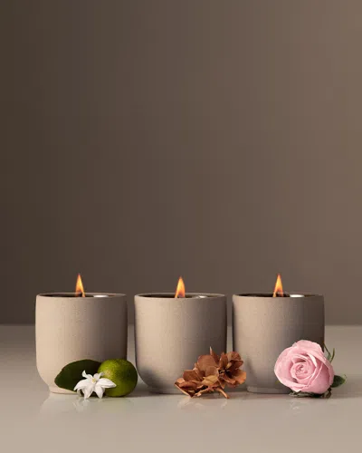 Homecourt Mini Candle Discovery Set In Gray