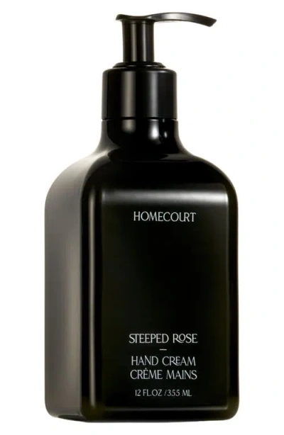 Homecourt Steeped Rose Hand Cream In Green