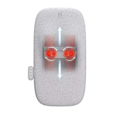 Homedics Inc. Homedics Slim Profile Modern Shiatsu Massage Cushion Massager In White