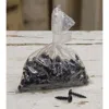 Homegifo 100/pkg Black Screws- #6 Phillips Round Head- 5/8"