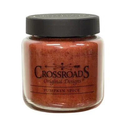 Homegifo 16 oz Jar Candle Pumpkin Spice In Black