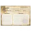 Homegifo 24/pkg Sunflower Recipe Cards