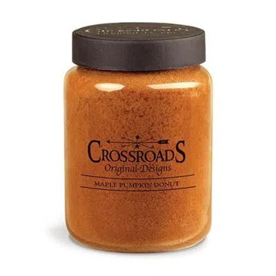 Homegifo 26 oz Jar Candle Maple Pumpkin Donut