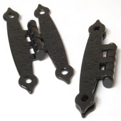 Homegifo 2/pkg Black Colonial Hinge- 2-9/16"