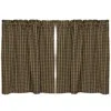 Homegifo 2/set Black Check Tiers 36" X 36"