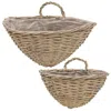 Homegifo 2/set Nested Oval Baskets