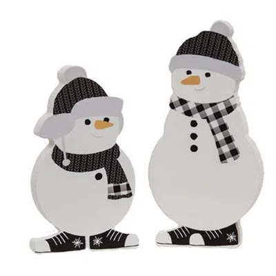 Homegifo 2/set Snowkid Chunky Sitters In White