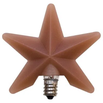 Homegifo 3" Cinnamon Star Silicone Bulb In Pink