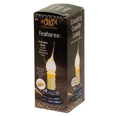 Homegifo 3" Electric Country Candle Lamp In Multi