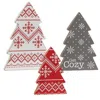 Homegifo 3/set Get Cozy Sweater Christmas Tree Sitters