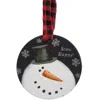 Homegifo 3/set Happy Snowman Ornaments