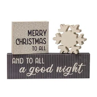 Homegifo 3/set Merry Christmas To All Blocks