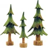 Homegifo 3/set Resin Pine Trees