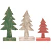 Homegifo 3/set Rustic Wood Christmas Trees
