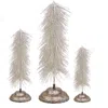 Homegifo *3/set Snowbrush Pine Trees