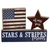 Homegifo 3/set Stars & Stripes Forever Blocks