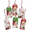 Homegifo 3/set Vintage Santa Gift Tags