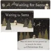 Homegifo 3/set Waiting For Santa Blocks