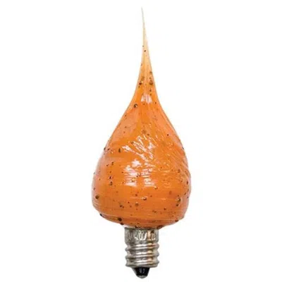 Homegifo 4 Watt Pumpkin Spice Bulb In Orange