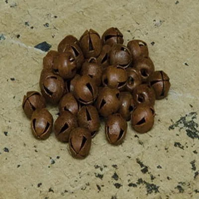 Homegifo 48/pkg Rusty Jingle Bells 6mm