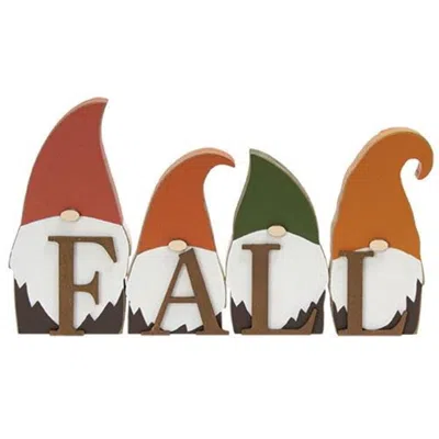 Homegifo 4/set "fall" Gnome Sitters In Multi