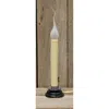 Homegifo 7" Antiqued Finish Flicker Electric Candle Lamp