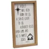Homegifo A Child Is Born Nativity Frame