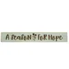Homegifo A Season For Hope Engraved Sign 24"