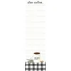 Homegifo After Coffee...long Notepad