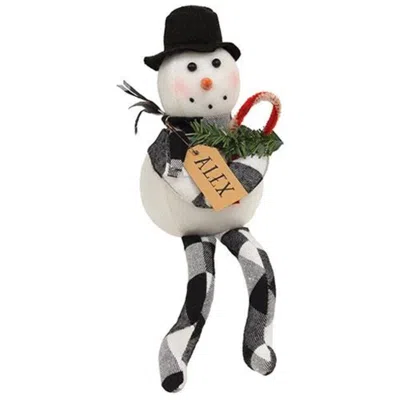 Homegifo *alex Snowman Doll In Multi