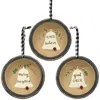 Homegifo *always Believe Dish Ornament 3 Asstd.