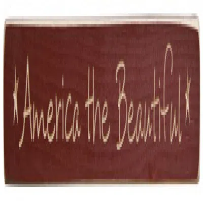 Homegifo America Engraved Block 12"