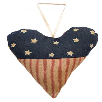 Homegifo Americana Heart Ornament In Multi