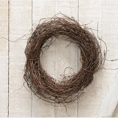 Homegifo Angel Hair Vine Ring 8" In Brown