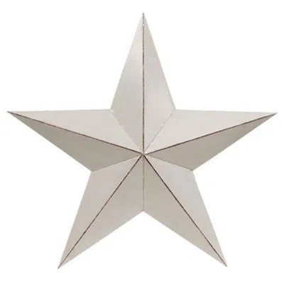 Homegifo Antique White Barn Star 24"