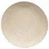 Homegifo Antiqued White Carved Wood Plate