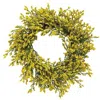 Homegifo Array Astilbe Candle Ring 6"/12" Yellow