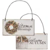 Homegifo *autumn Blessings Ornament 2 Asstd.