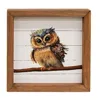 Homegifo Baby Boy Owl Shadowbox Frame