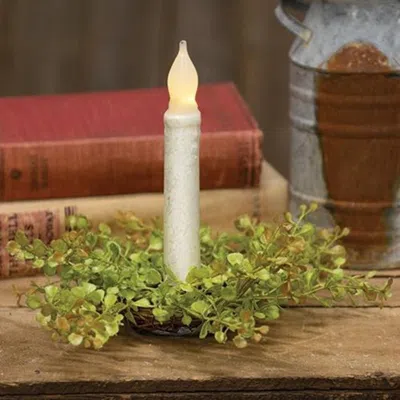 Homegifo Baby's Grass Candle Ring 9" Light Green