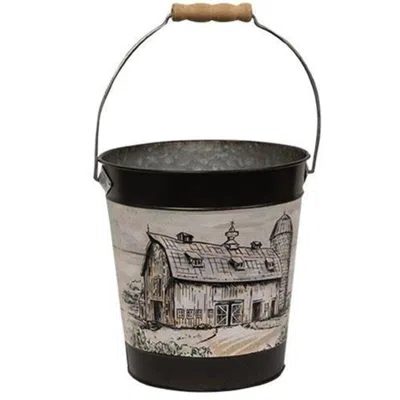 Homegifo *barn Bucket In Black