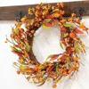 Homegifo Barnyard Bittersweet & Pumpkins Wreath 22"