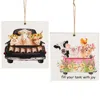 Homegifo Barnyard Friends Spring Truck Ornament 2 Asstd.