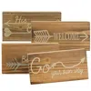 Homegifo *be Brave Wooden Block 4 Asstd.